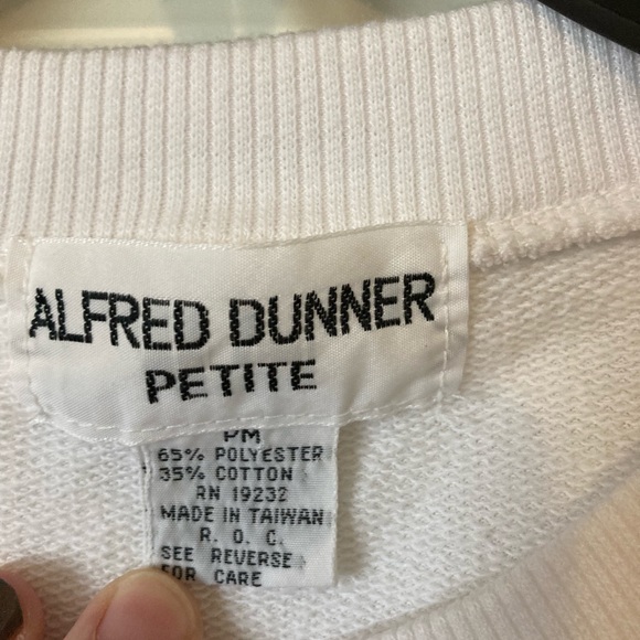 Vintage Alfred Dunner petite nautical sweatshirt - Picture 4 of 4